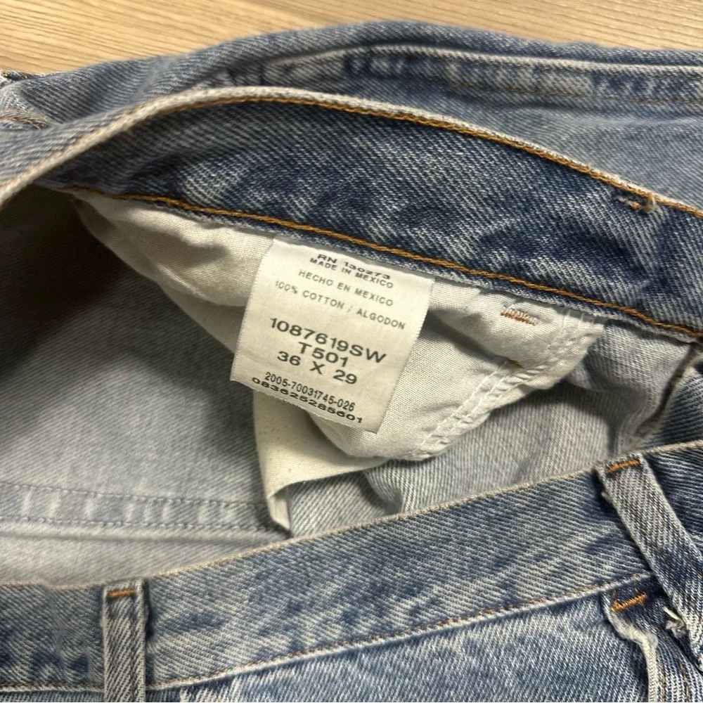 Rustler medium wash vintage straight leg‎ denim jeans size 36x29 - Picture 3 of 5